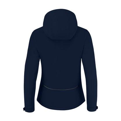 Navy - Back - Printer Womens-Ladies Overlanding Soft Shell Jacket
