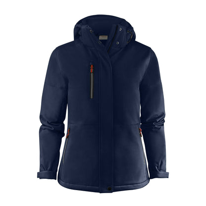 Dark Navy - Front - Printer Womens-Ladies Overlanding Soft Shell Jacket