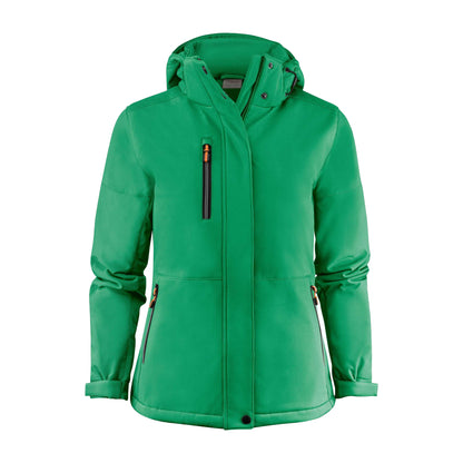 Fresh Green - Front - Printer Womens-Ladies Overlanding Soft Shell Jacket