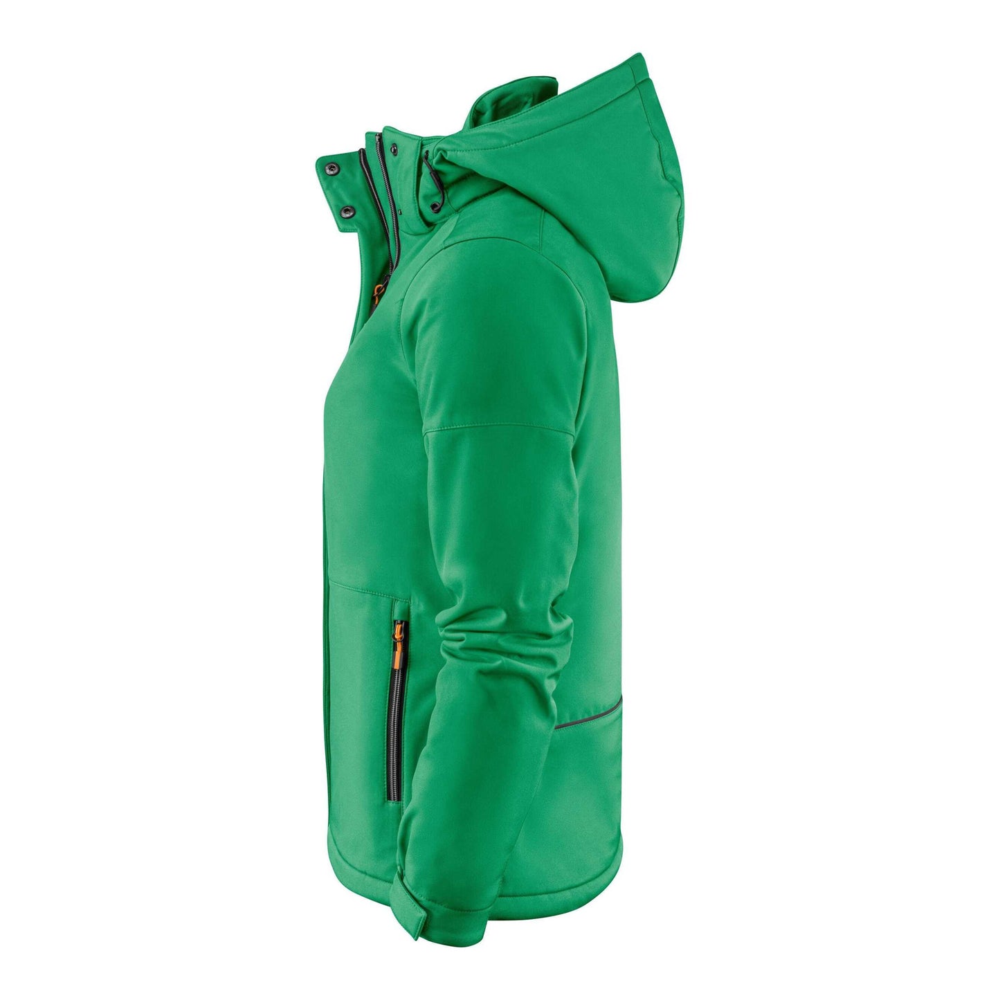 Fresh Green - Side - Printer Womens-Ladies Overlanding Soft Shell Jacket