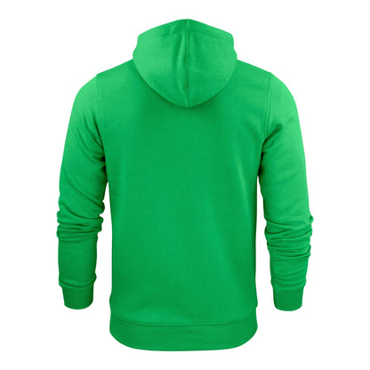 Fresh Green - Back - Printer Mens Plain Full Zip Hoodie