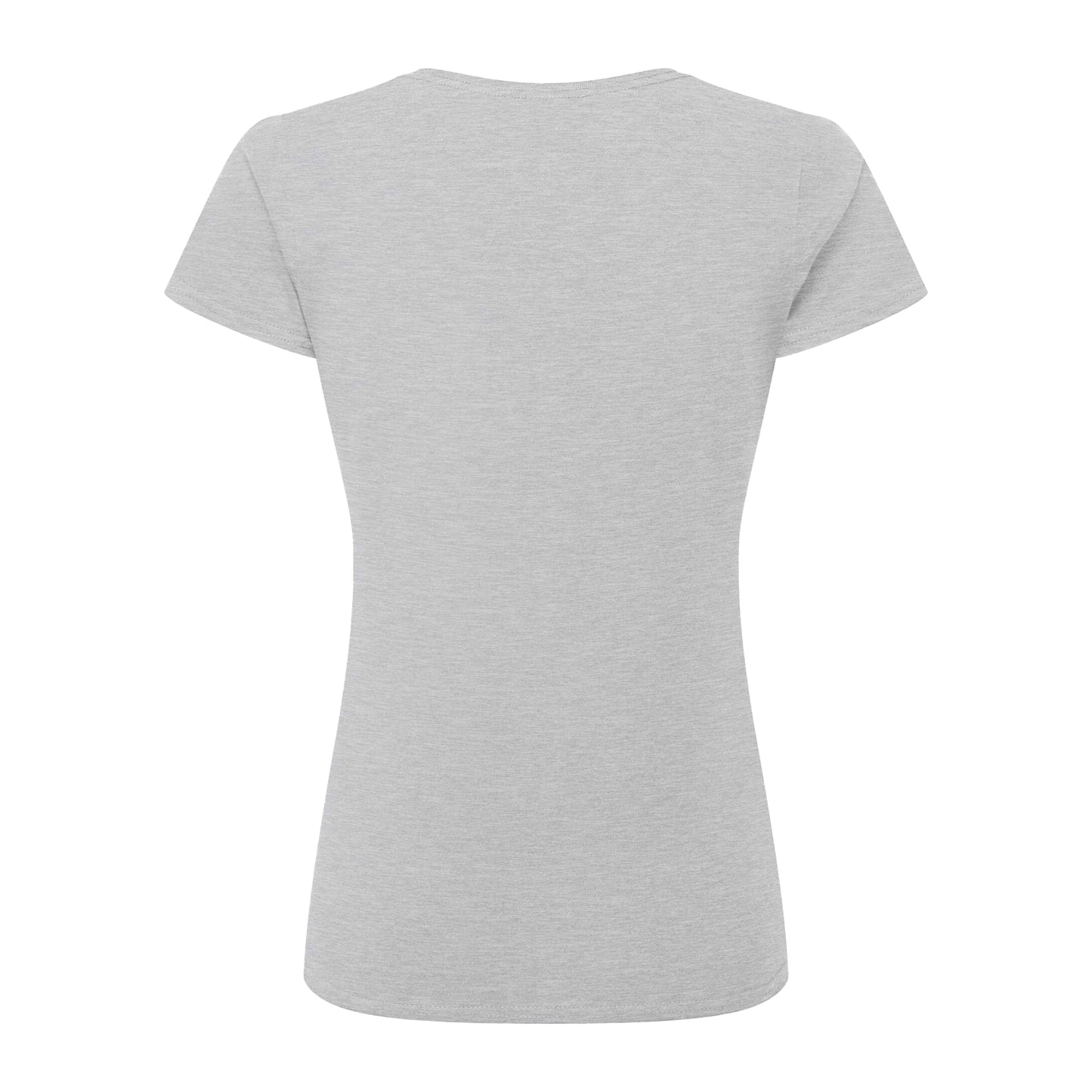 Light Oxford - Back - Russell Womens-Ladies Authentic Classic T-Shirt