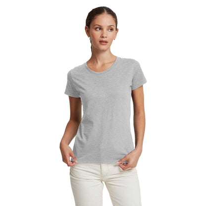 Light Oxford - Lifestyle - Russell Womens-Ladies Authentic Classic T-Shirt