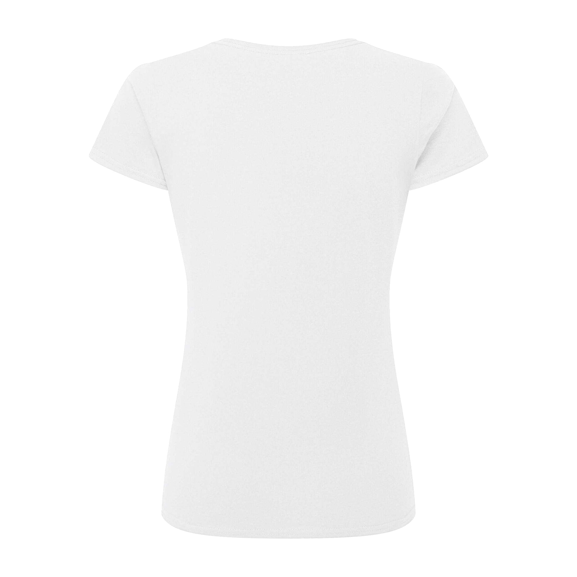White - Back - Russell Womens-Ladies Authentic Classic T-Shirt