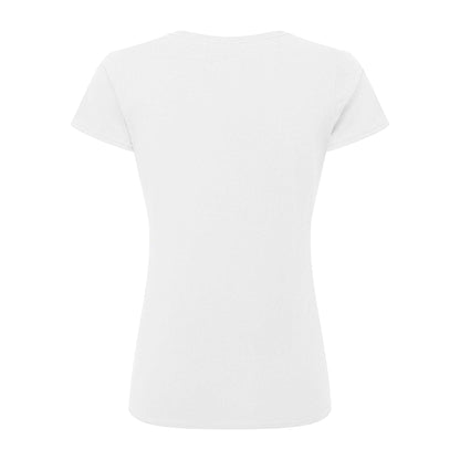 White - Back - Russell Womens-Ladies Authentic Classic T-Shirt