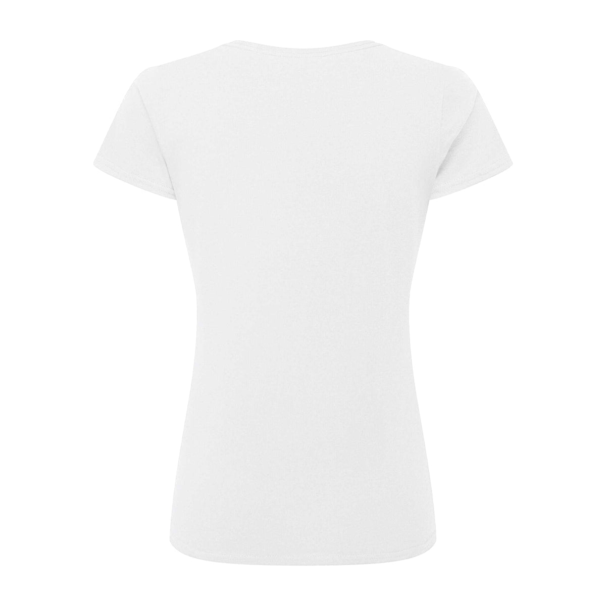 White - Back - Russell Womens-Ladies Authentic Classic T-Shirt