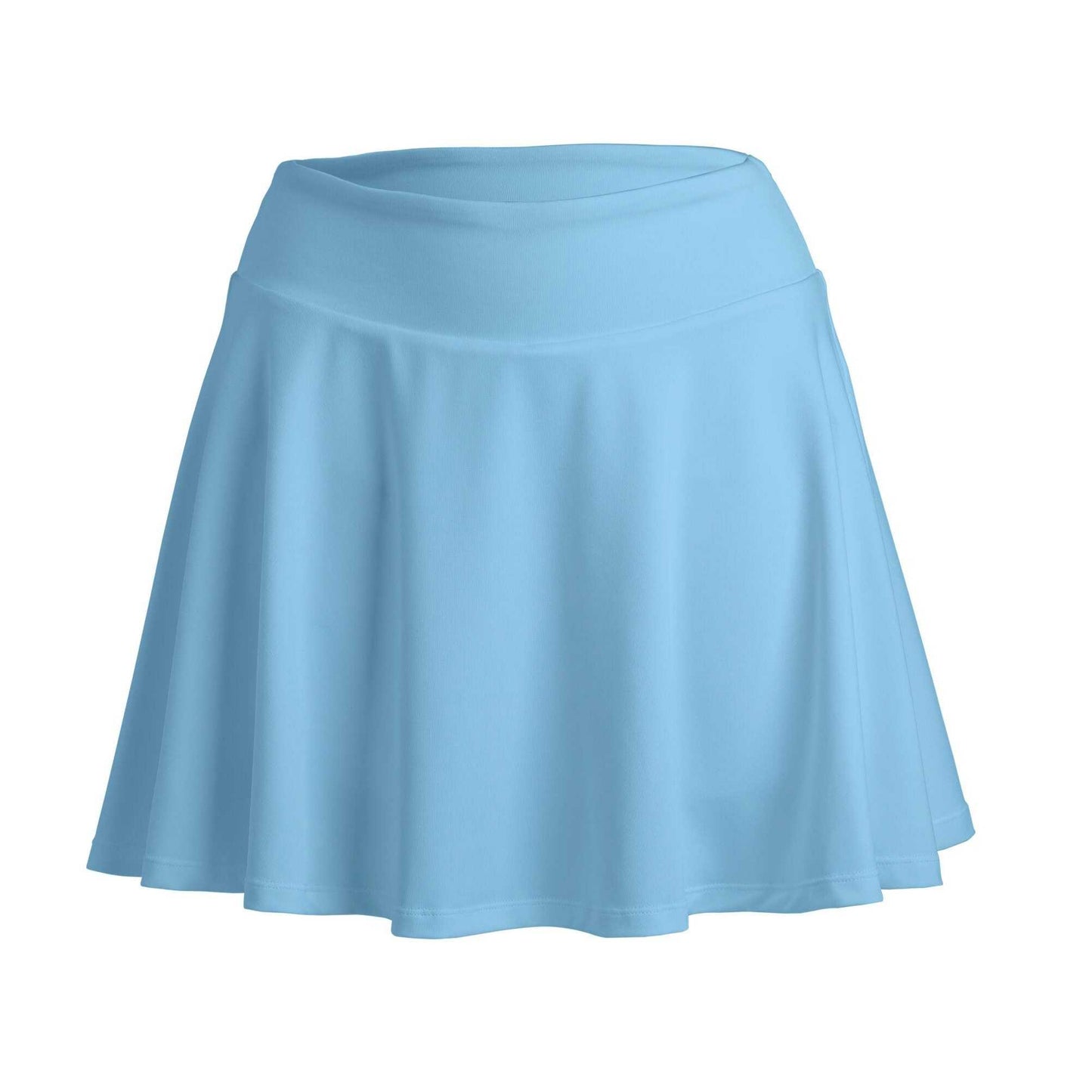 Dusky Blue - Front - Spiro Womens-Ladies Fitness Skort