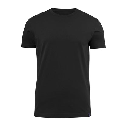 Black - Front - James Harvest Unisex Adult American U T-Shirt
