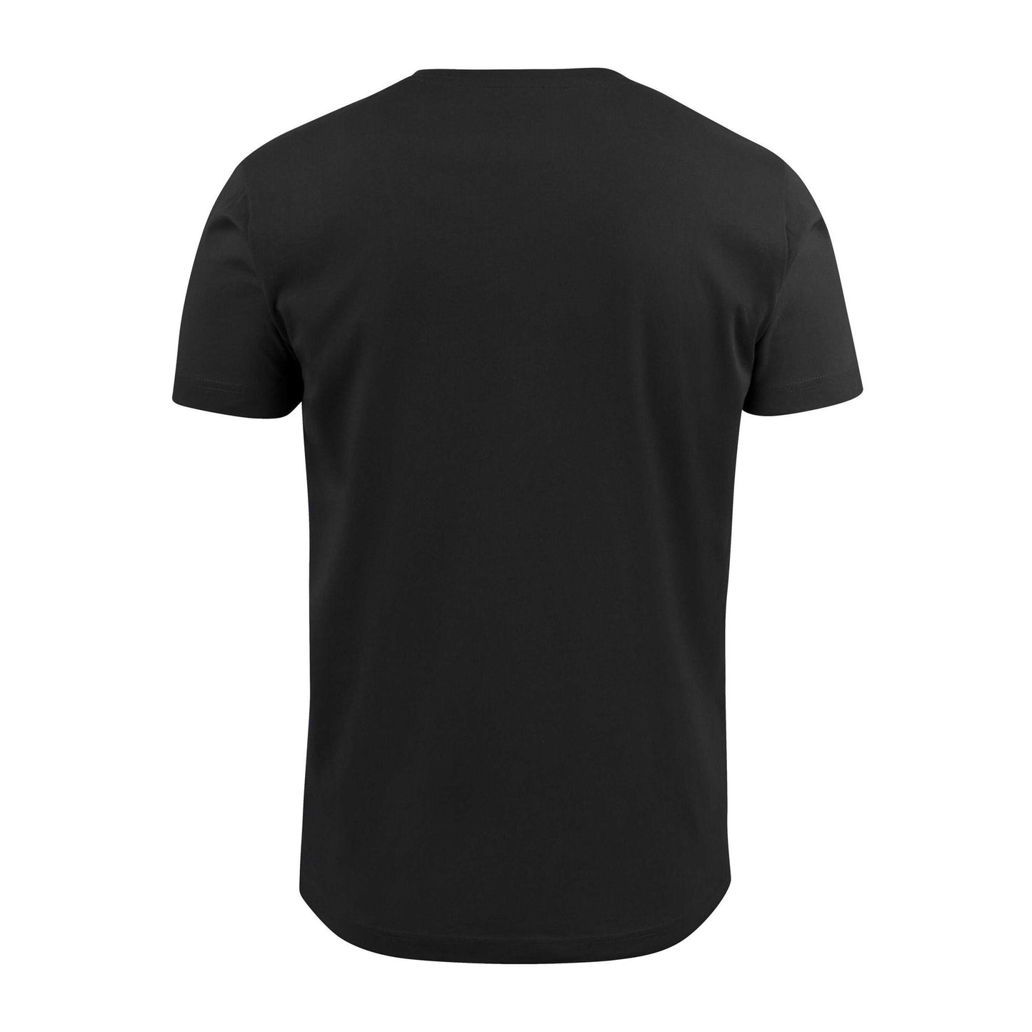 Black - Back - James Harvest Unisex Adult American U T-Shirt