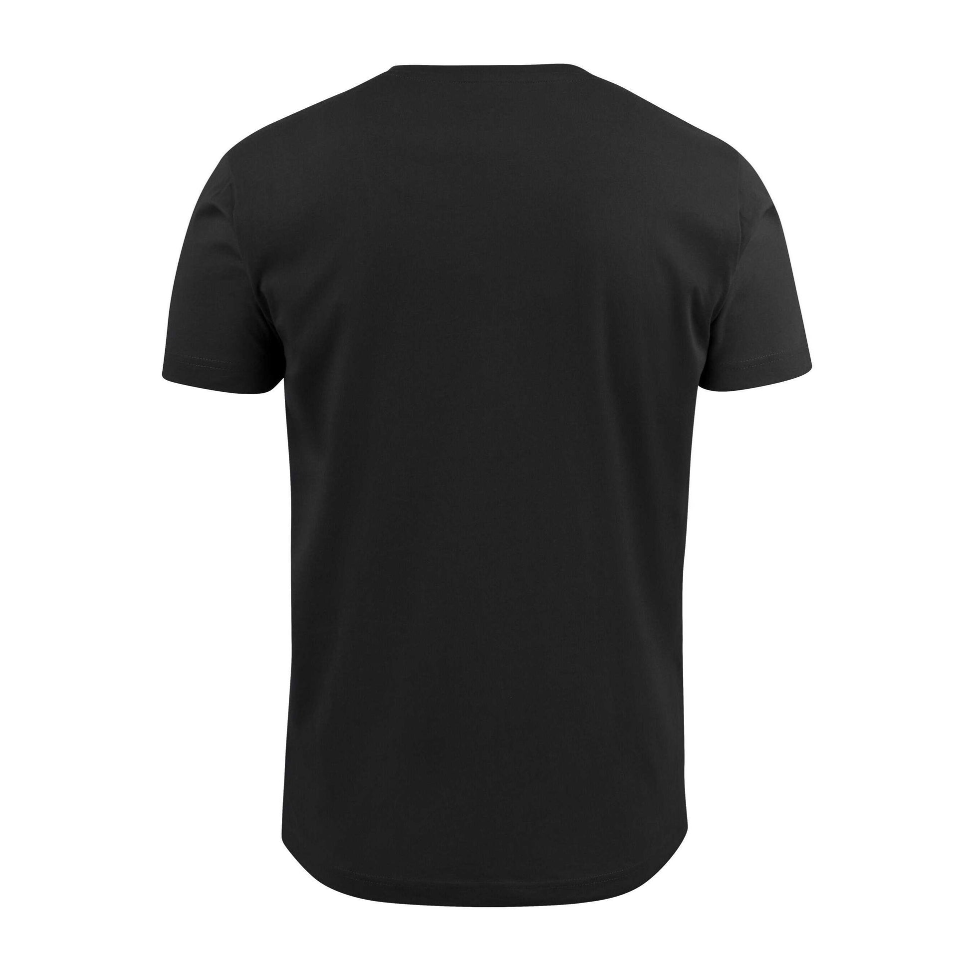 Black - Back - James Harvest Unisex Adult American U T-Shirt