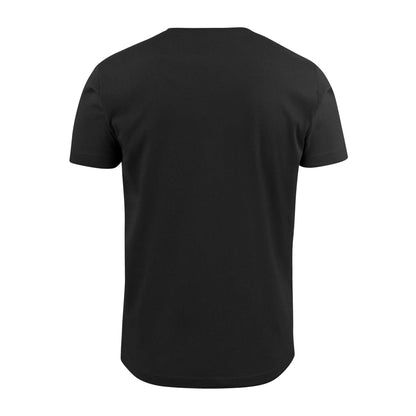 Black - Back - James Harvest Unisex Adult American U T-Shirt