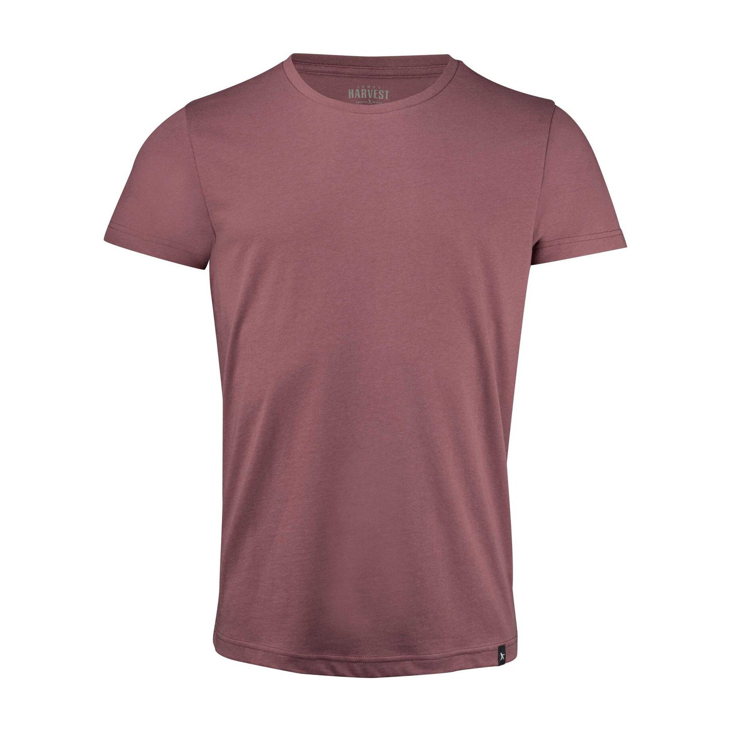 Dusty Red - Front - James Harvest Unisex Adult American U T-Shirt