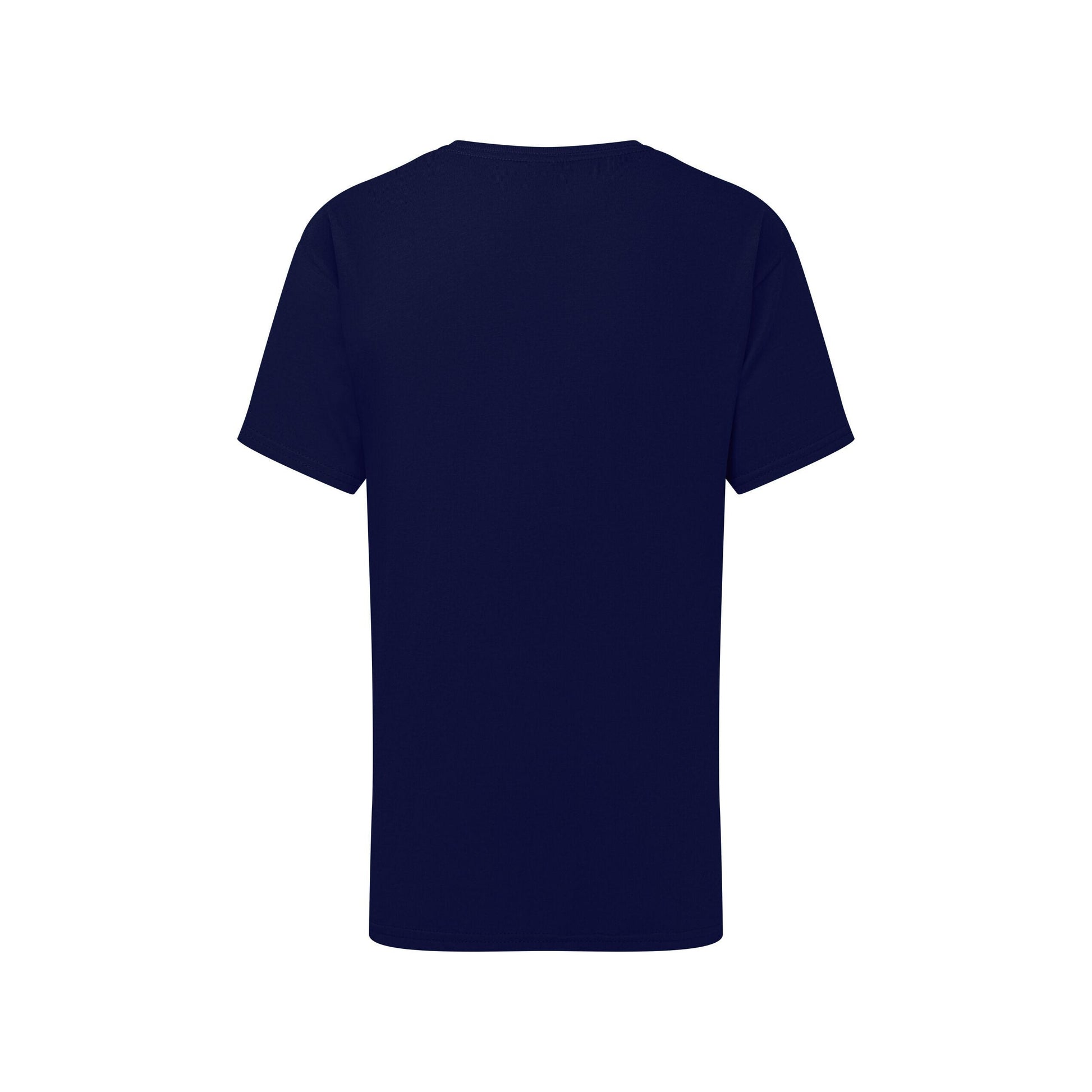 Deep Navy - Side - Fruit of the Loom Childrens-Kids Iconic 195 T-Shirt