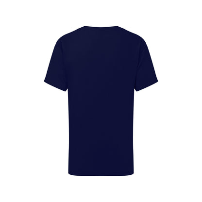 Deep Navy - Side - Fruit of the Loom Childrens-Kids Iconic 195 T-Shirt