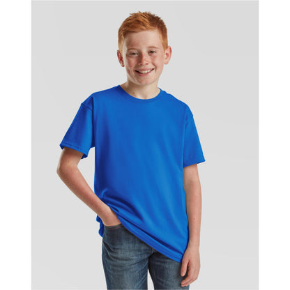 Deep Navy - Front - Fruit of the Loom Childrens-Kids Iconic 195 T-Shirt