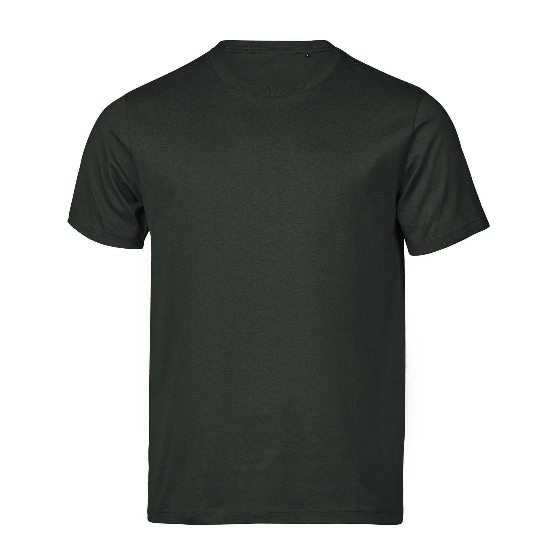 Dark Green - Front - Tee Jays Mens Urban Luxury T-Shirt