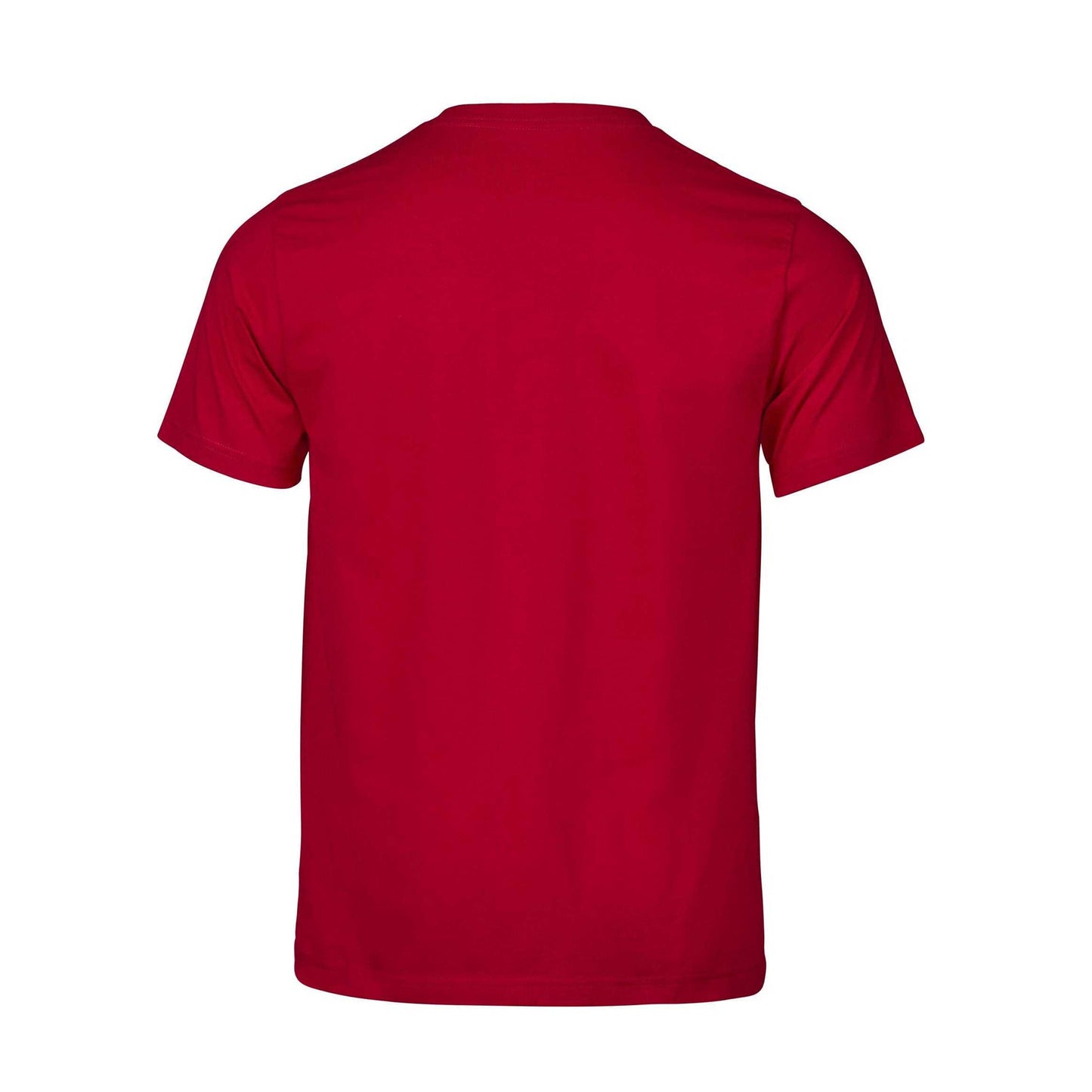Red - Back - Tee Jays Mens Urban Luxury T-Shirt