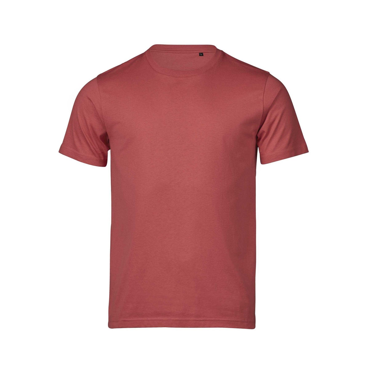 Cranberry - Front - Tee Jays Mens Urban Luxury T-Shirt