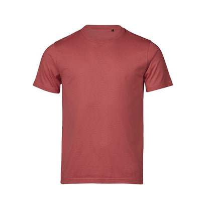 Cranberry - Front - Tee Jays Mens Urban Luxury T-Shirt