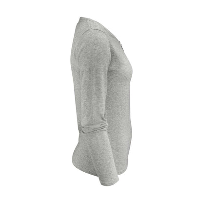 Grey Melange - Lifestyle - James Harvest Womens-Ladies Knitted Cardigan