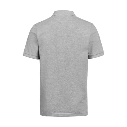 Grey Melange - Back - Untagged Movement Mens Regular Polo Shirt