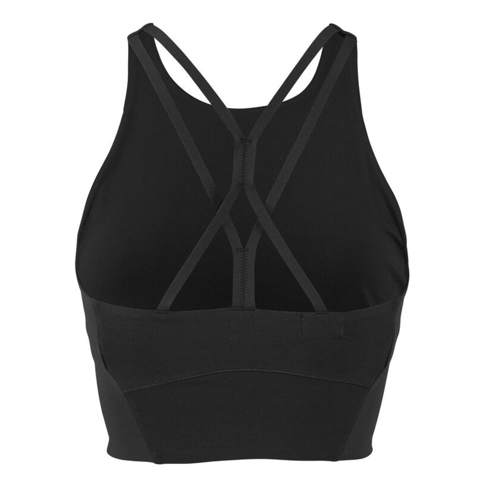 Black - Back - Craft Womens-Ladies Collective Cropped Tank Top