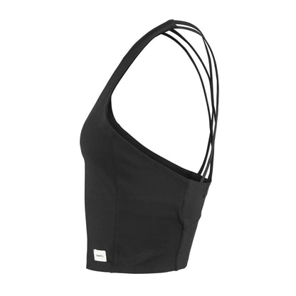 Black - Lifestyle - Craft Womens-Ladies Collective Cropped Tank Top
