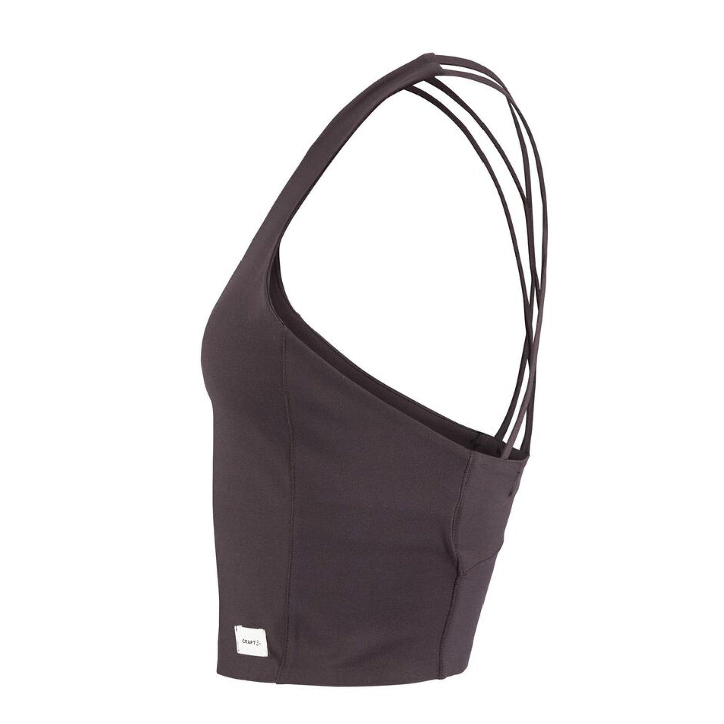 Dark Plum - Lifestyle - Craft Womens-Ladies Collective Cropped Tank Top