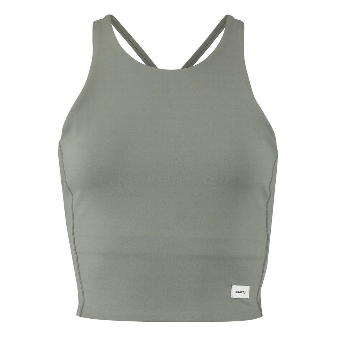 Leaf - Front - Craft Womens-Ladies Collective Cropped Tank Top