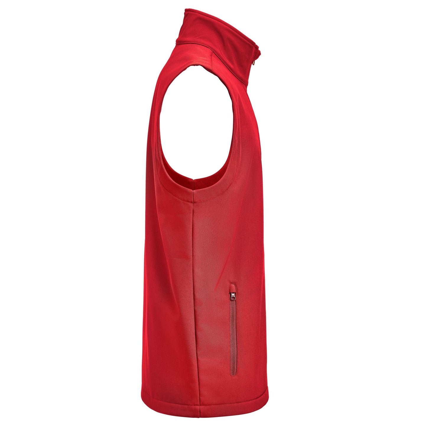 Red - Side - James Harvest Mens Valley Gilet