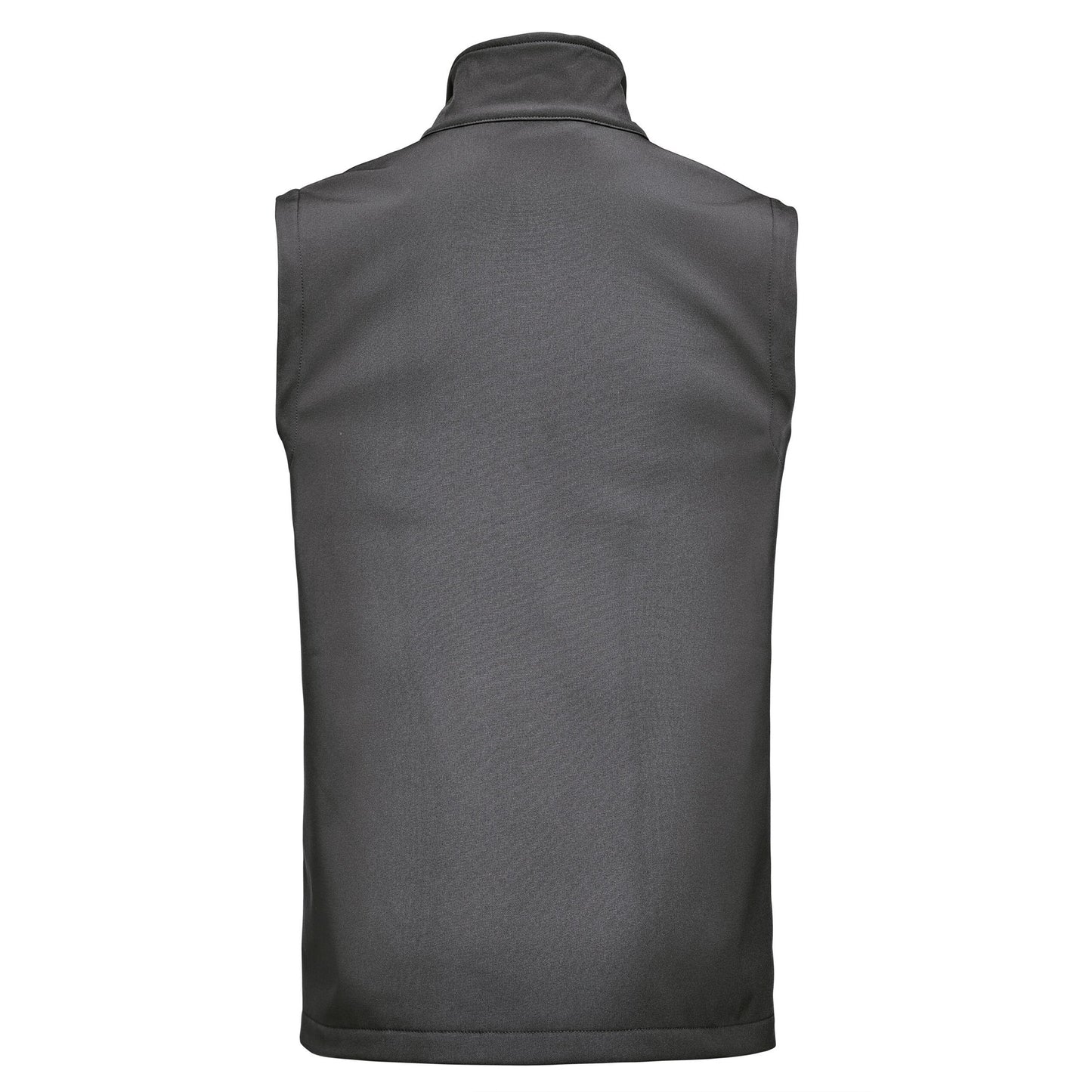 Steel Grey - Back - James Harvest Mens Valley Gilet