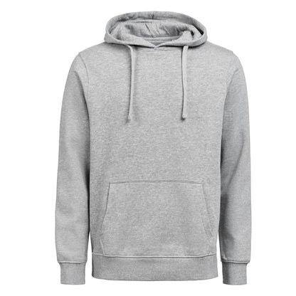 Grey Melange - Front - Untagged Movement Unisex Adult Regular Hoodie