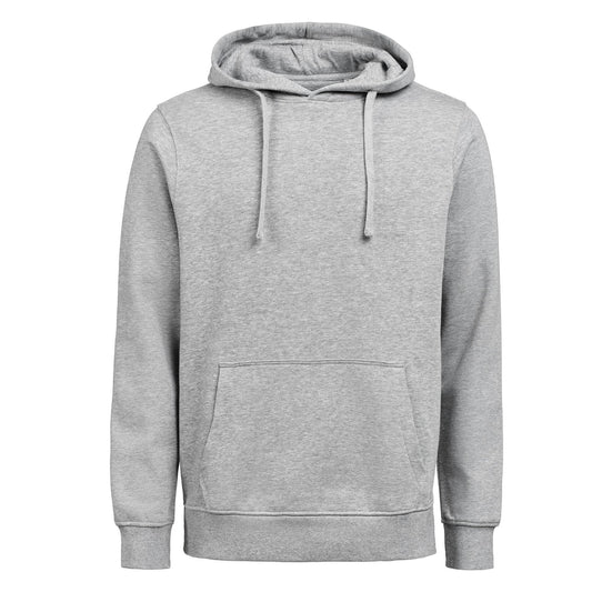 Grey Melange - Front - Untagged Movement Unisex Adult Regular Hoodie