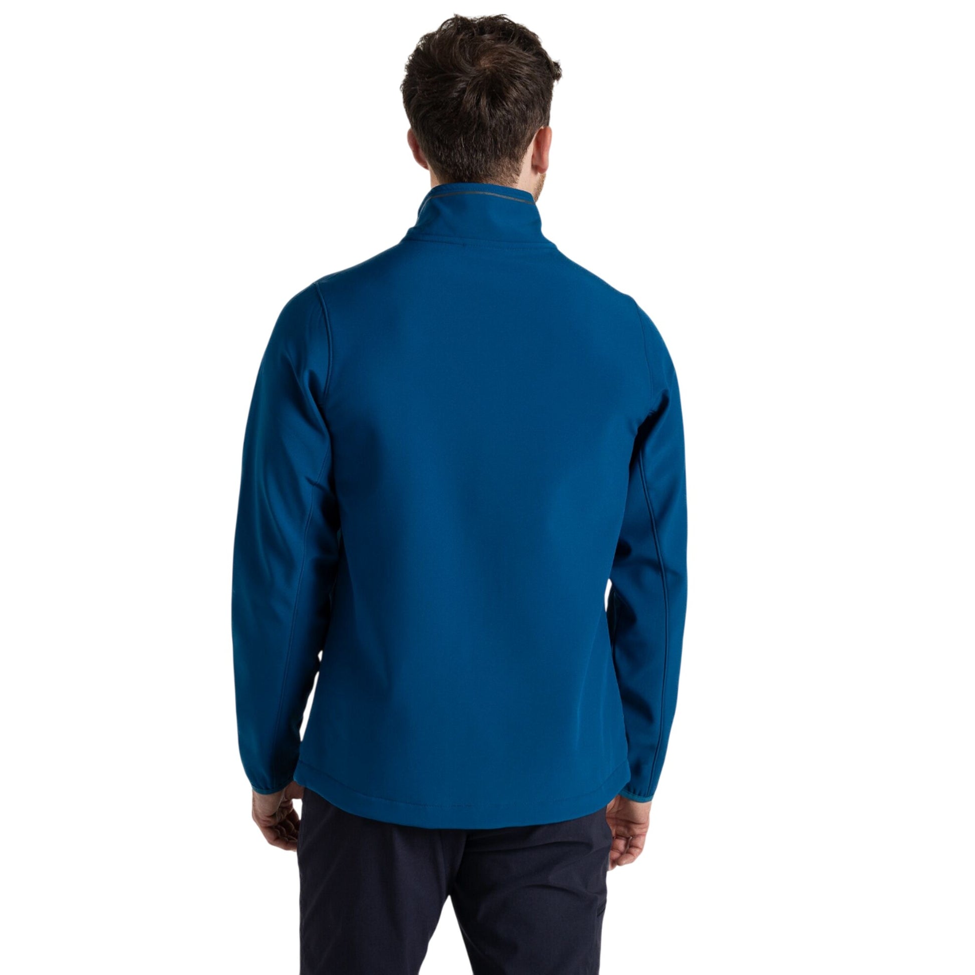 Poseidon Blue - Back - Craghoppers Expert Mens Basecamp Soft Shell Jacket