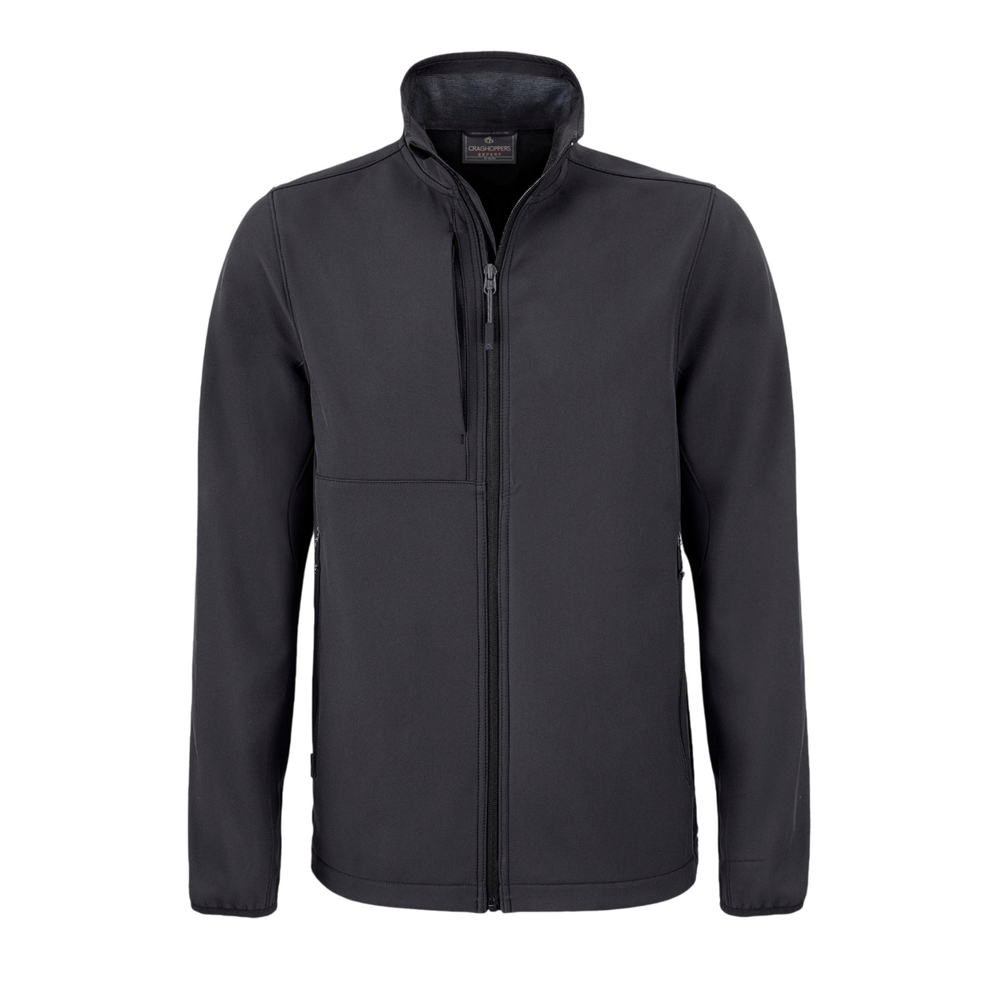 Carbon Grey - Front - Craghoppers Expert Mens Basecamp Soft Shell Jacket