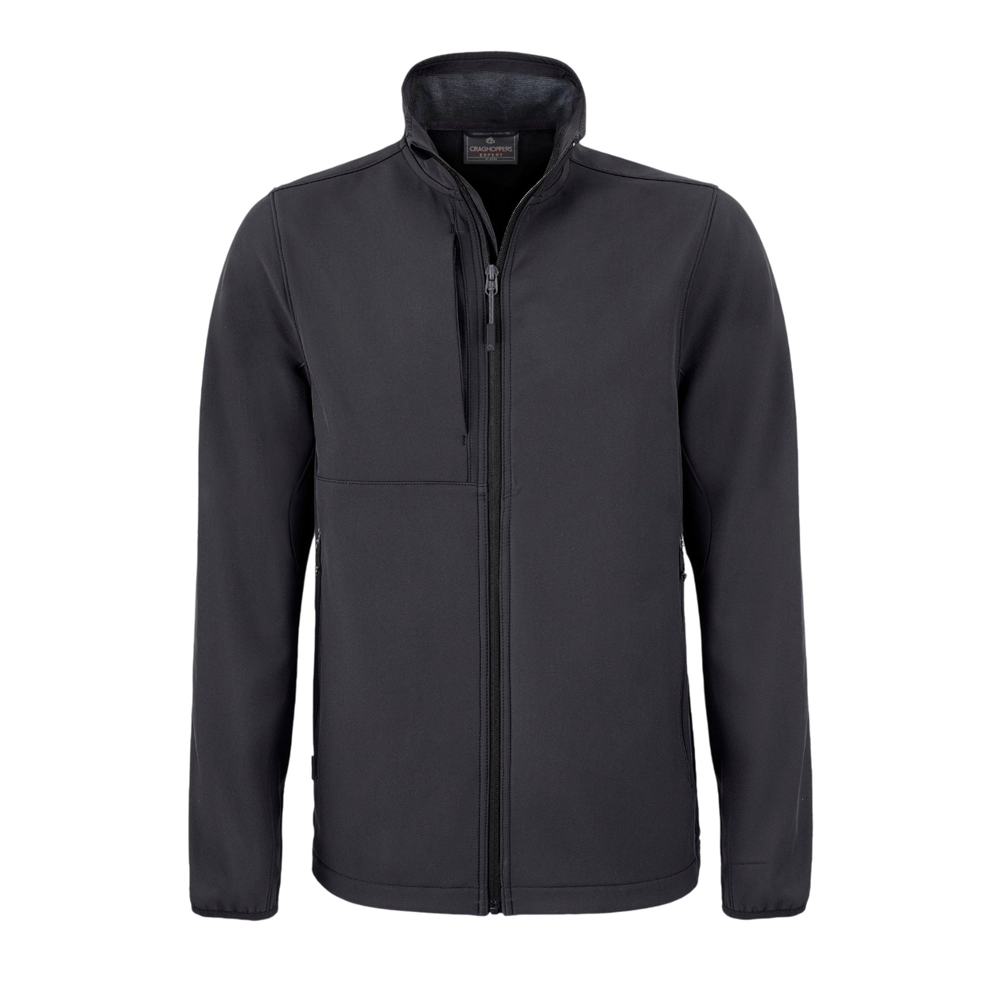 Carbon Grey - Front - Craghoppers Expert Mens Basecamp Soft Shell Jacket