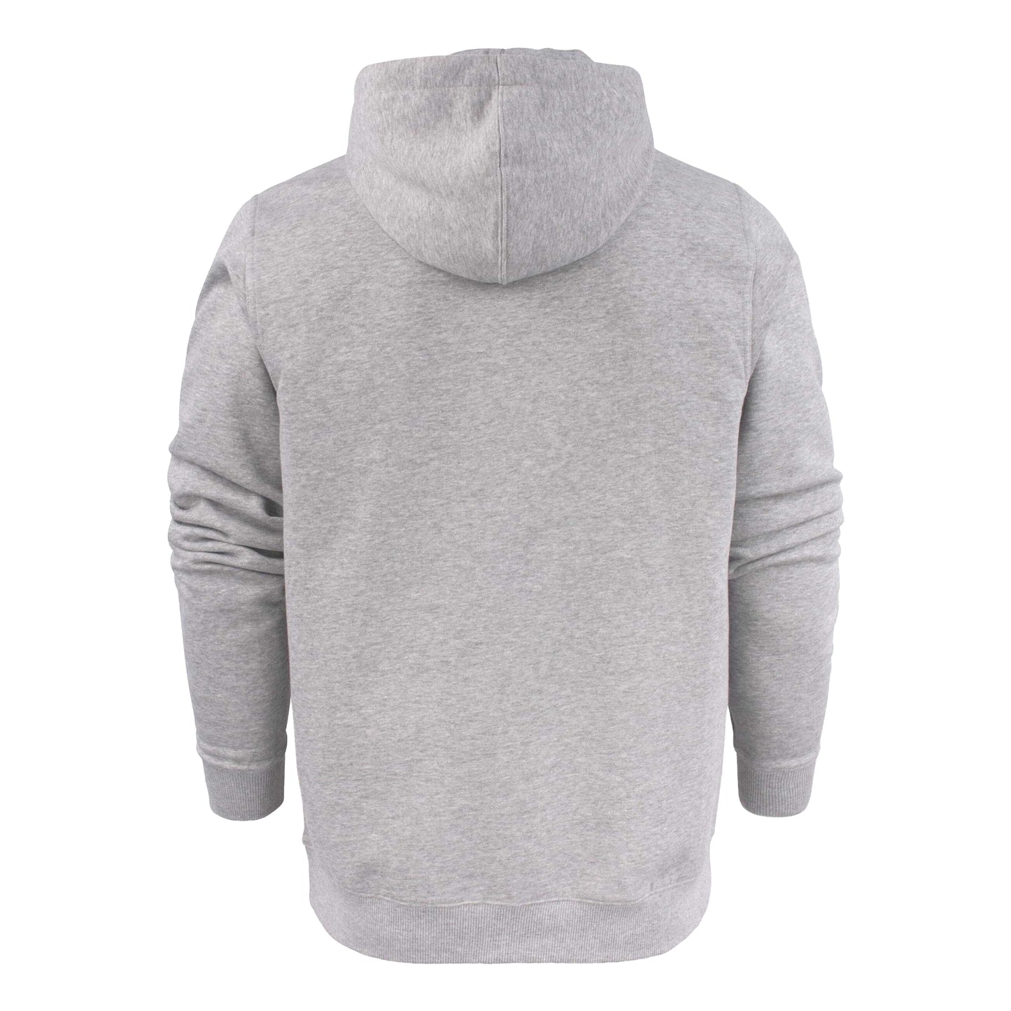 Grey Melange - Back - Printer Womens-Ladies Fastpitch Hoodie