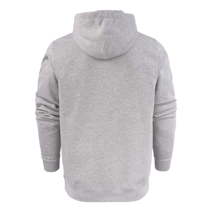 Grey Melange - Back - Printer Womens-Ladies Fastpitch Hoodie