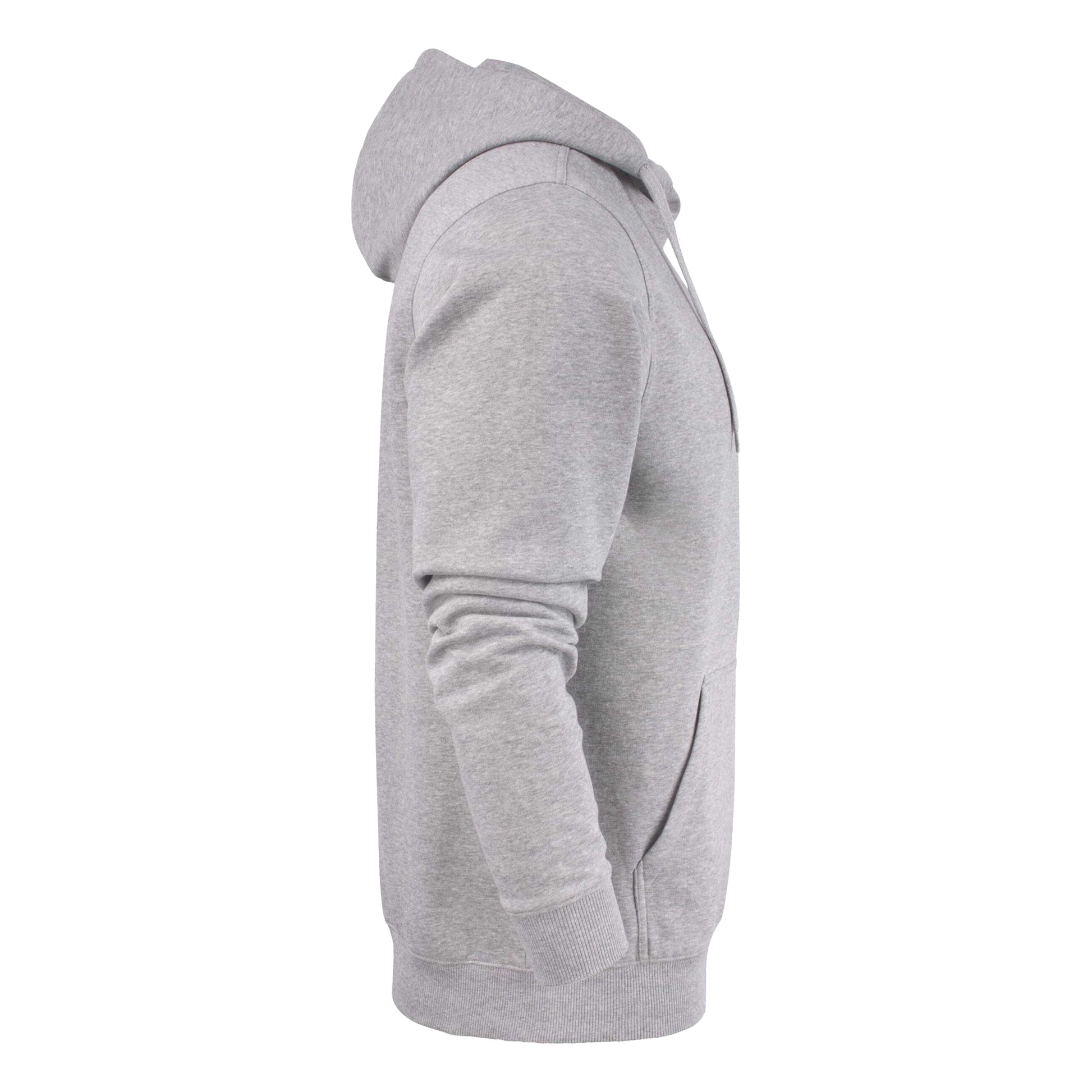 Grey Melange - Side - Printer Womens-Ladies Fastpitch Hoodie