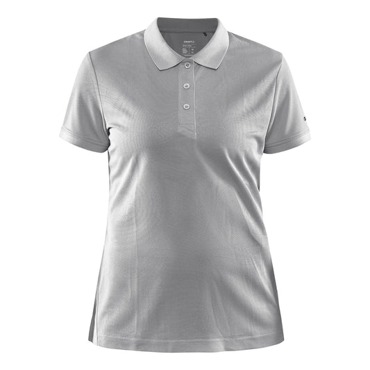 Grey Melange - Front - Craft Womens-Ladies Core Unify Polo Shirt