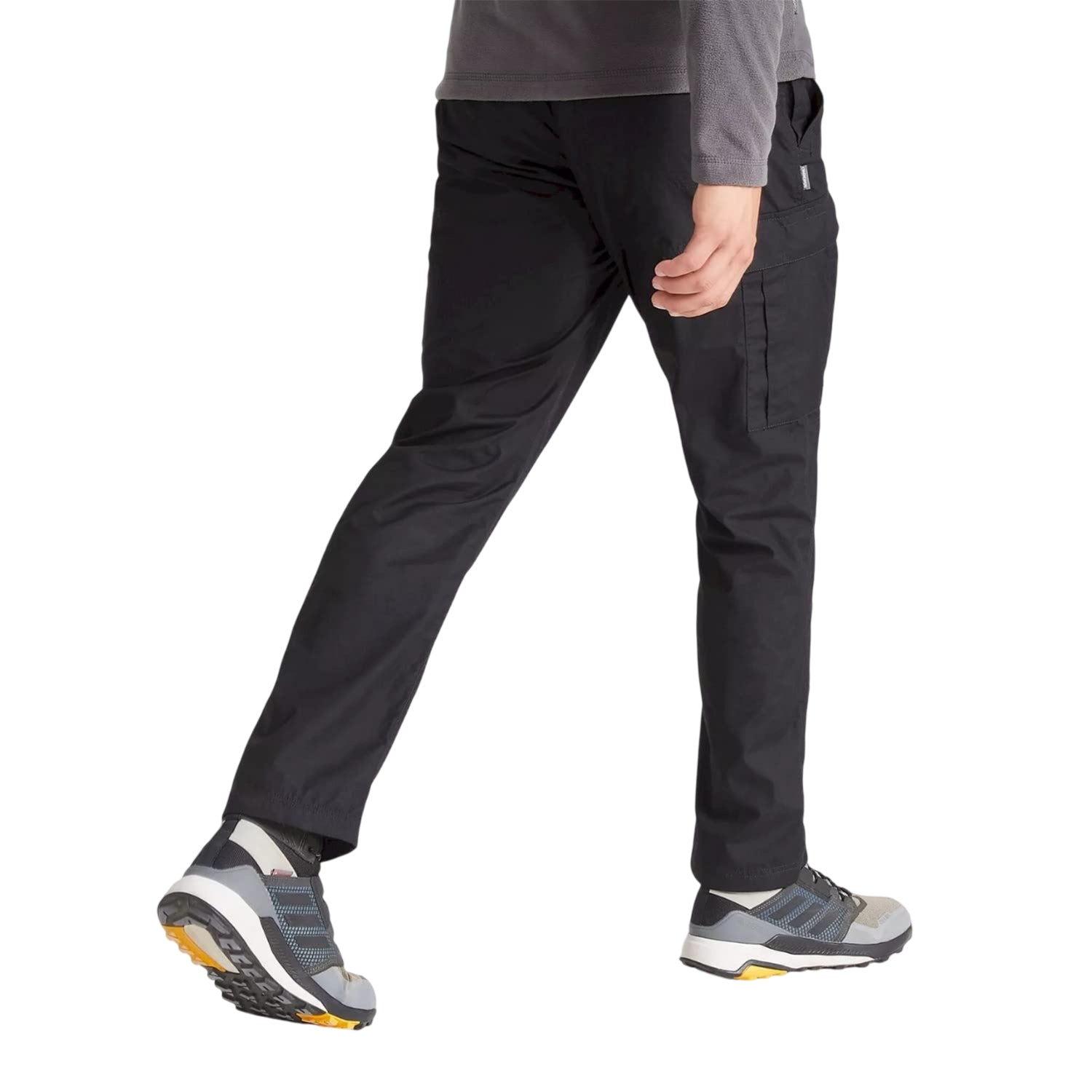 Black - Back - Craghoppers Expert Mens Kiwi Tailored Trousers