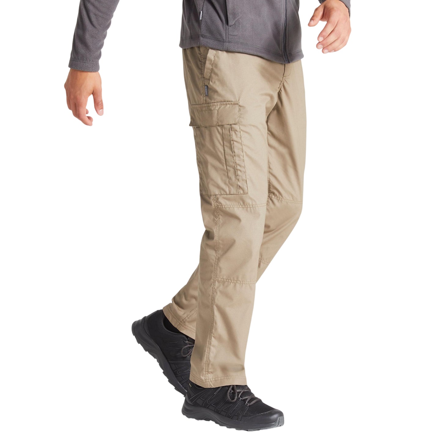 Pebble - Side - Craghoppers Expert Mens Kiwi Tailored Trousers