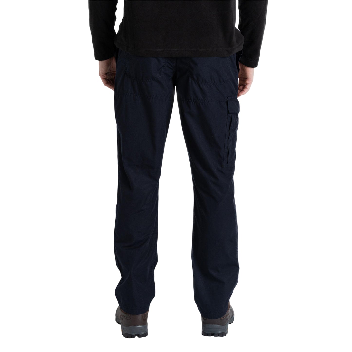 Dark Navy - Back - Craghoppers Expert Mens Kiwi Tailored Trousers