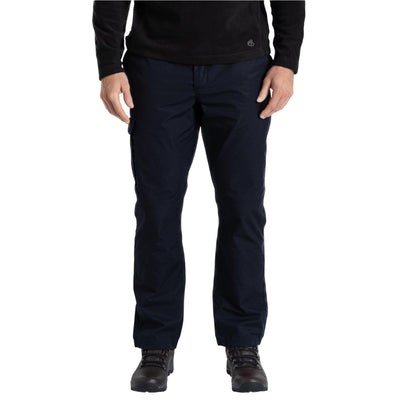 Dark Navy - Side - Craghoppers Expert Mens Kiwi Tailored Trousers