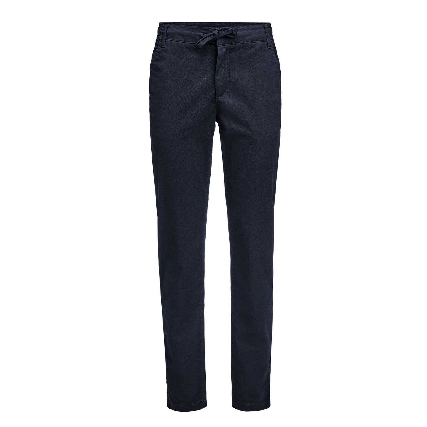Navy - Front - James Harvest Womens-Ladies Freehold Regular Chinos