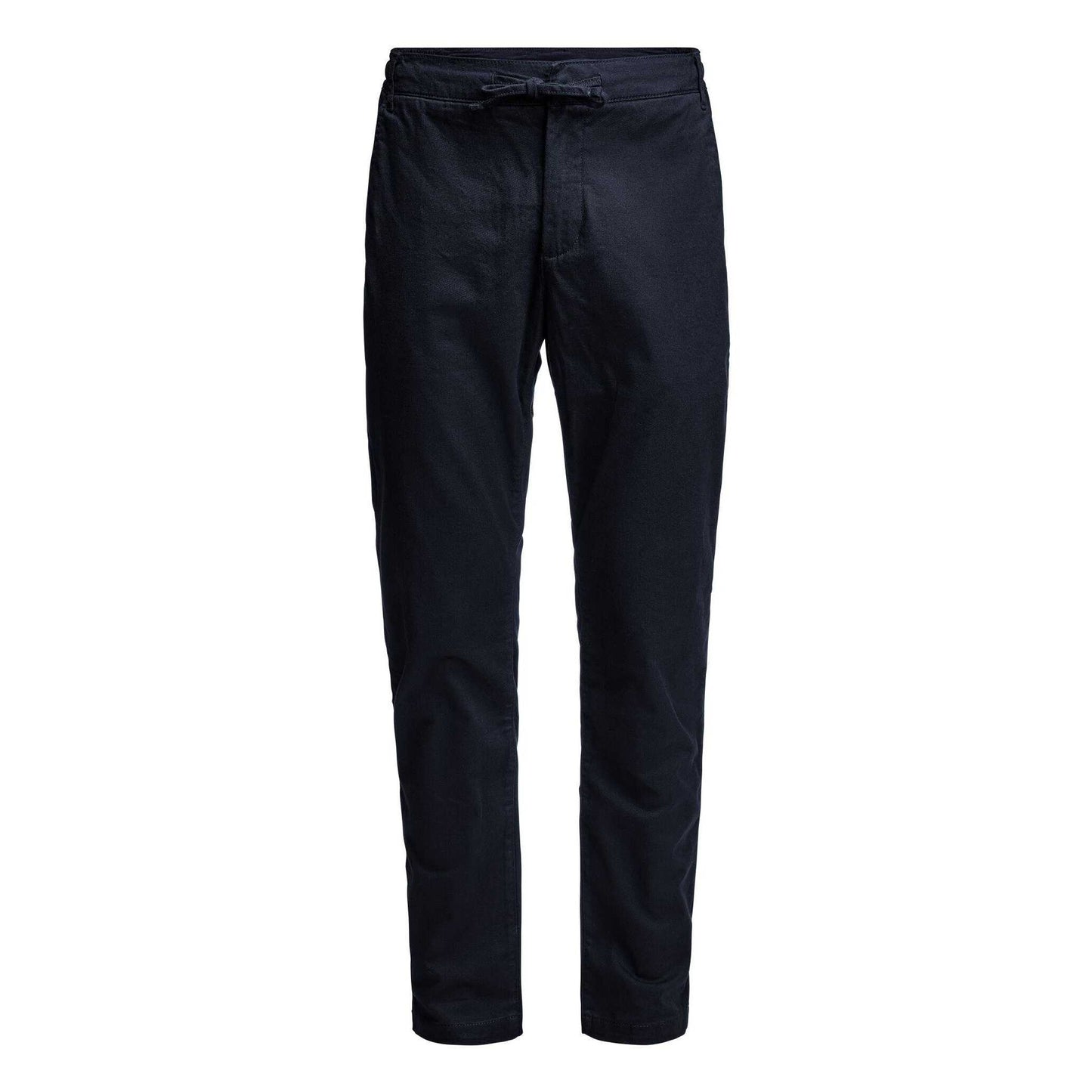 Navy - Front - James Harvest Mens Freehold Regular Chinos
