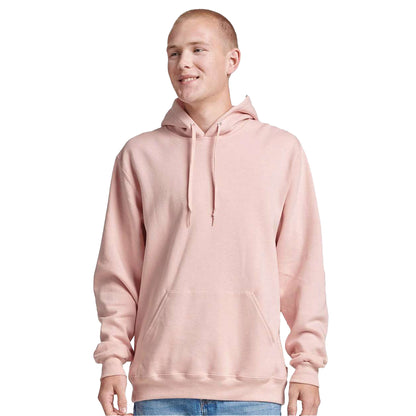 Blush Pink - Side - Jerzees Unisex Adult Eco Premium Hoodie