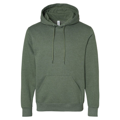 Military Green Heather - Front - Jerzees Unisex Adult Eco Premium Hoodie