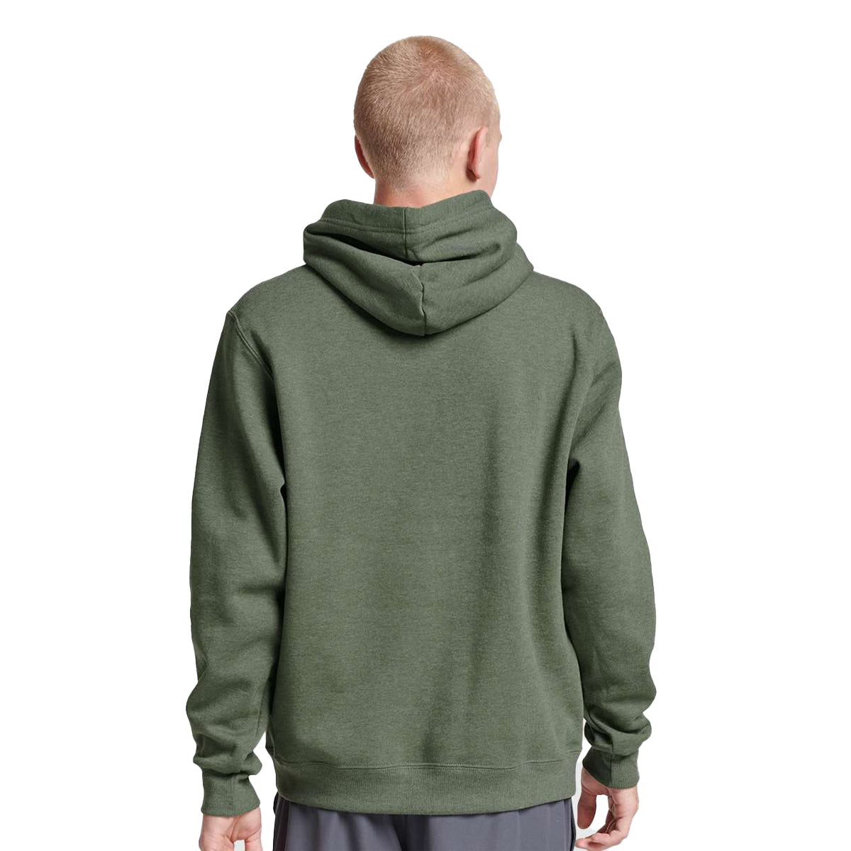 Military Green Heather - Lifestyle - Jerzees Unisex Adult Eco Premium Hoodie