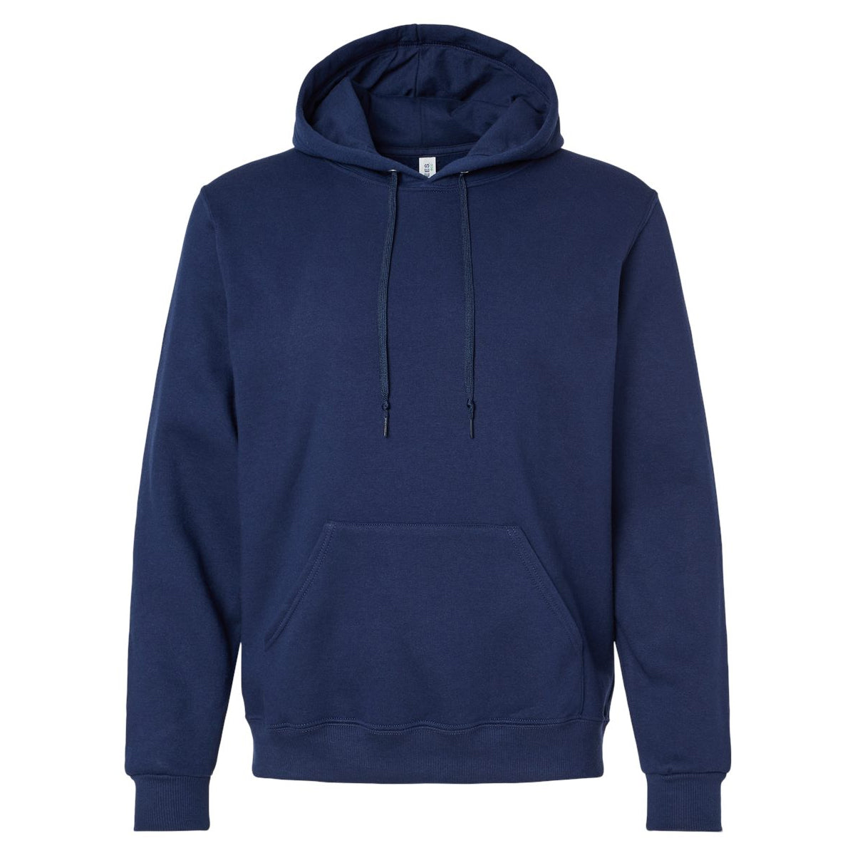 Navy Blue - Front - Jerzees Unisex Adult Eco Premium Hoodie